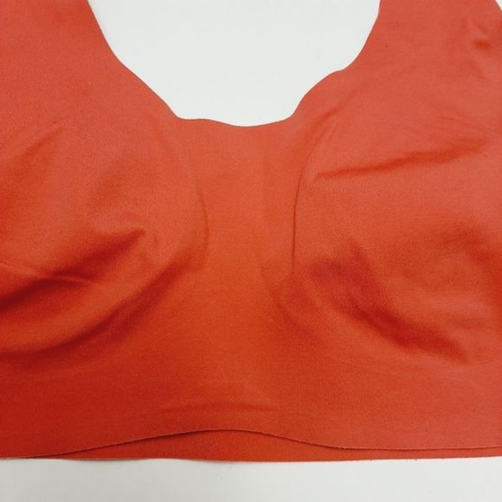 KNIX Sports Bra Seamless Pullover Padded Cups Pink Sz S - Picture 6 of 15